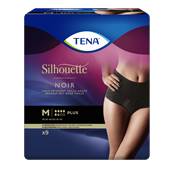 Tena Silhouette Plus Noir taille haute (5,5 gouttes) M