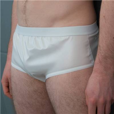 Slip homme 100% intraversable - Blanc - S