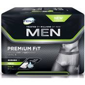 Tena Men Premium Fit Rayé blanc gris (6 gouttes) M